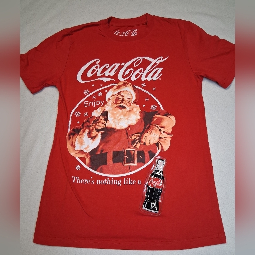 4/20$ Coca Cola Red Men's T-Shirt Lights Up
